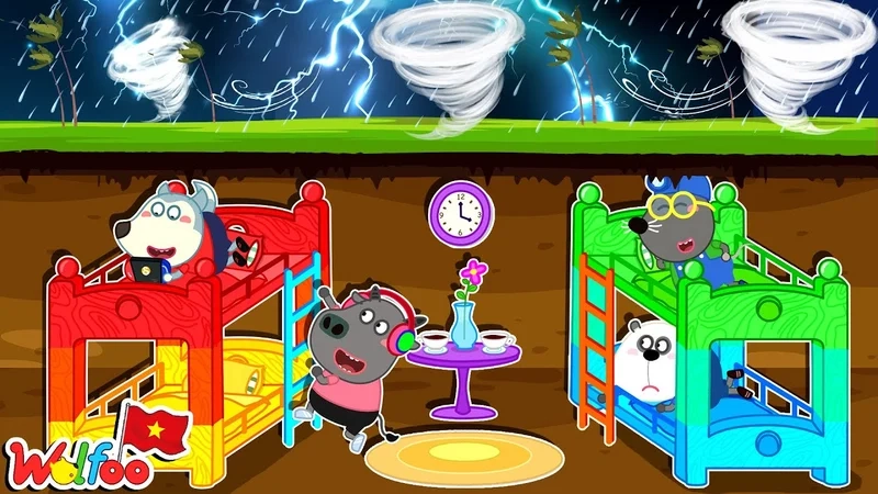 Xem và chơi cùng wolfoo game tv