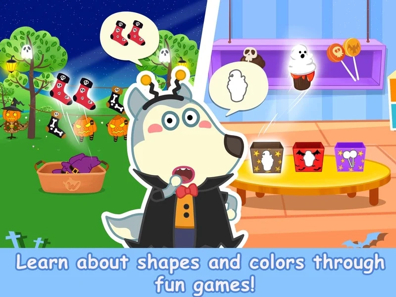 Tình huống bất ngờ trong wolfoo game over