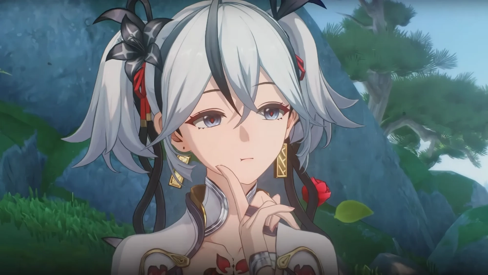 Ảnh nền phong cách anime Wuthering Waves tái hiện lại những phân cảnh cắt cảnh đắt giá.